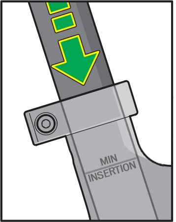 Image of seatpost insertion -click to enlarge